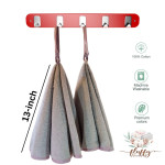 Turkish Cotton Hand Towels 2 Piece - Both Gray