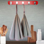 Turkish Cotton Hand Towels 2 Piece - Both Gray